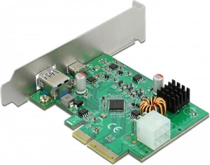 Produktbild Delock PCI-Express-Karte 89001 2x USB 3.2, 10Gbs, LP