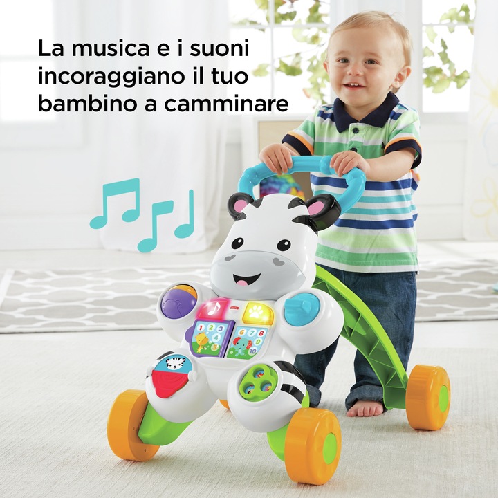 Actual product image Fisher-Price Learn with Me Zebra Walker
