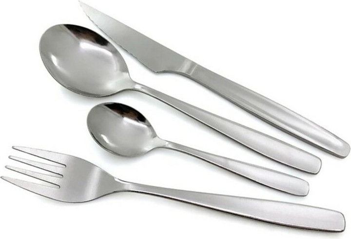 Produktbild Natec Essbestecke Scola Metall Stahl Edelstahl (24 pcs) (24 Stück, Essstäbchen)