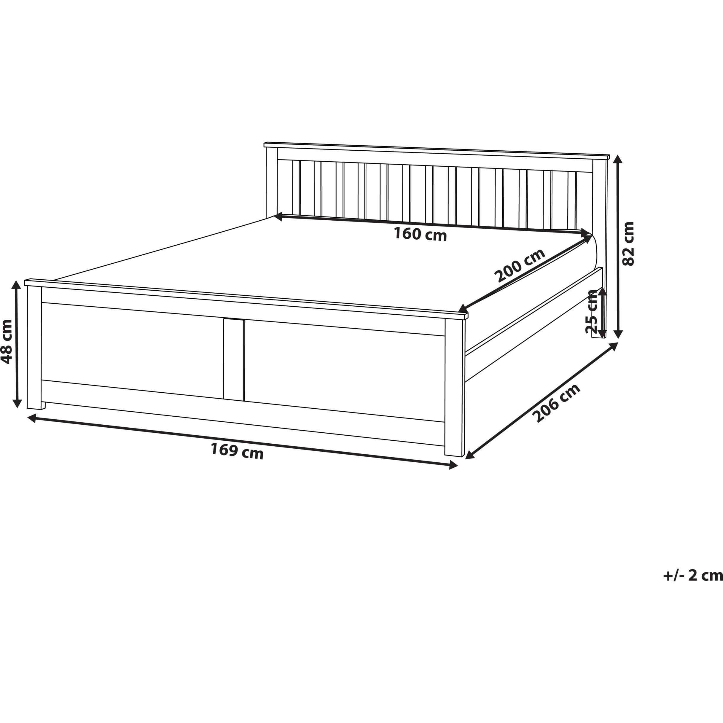 Thumbnail - Beliani, Bett, Olendon (160 x 200 cm)