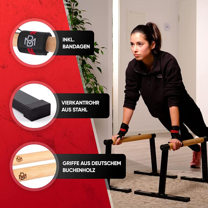 Produktbild Müller & Blum Parallettes, Holz