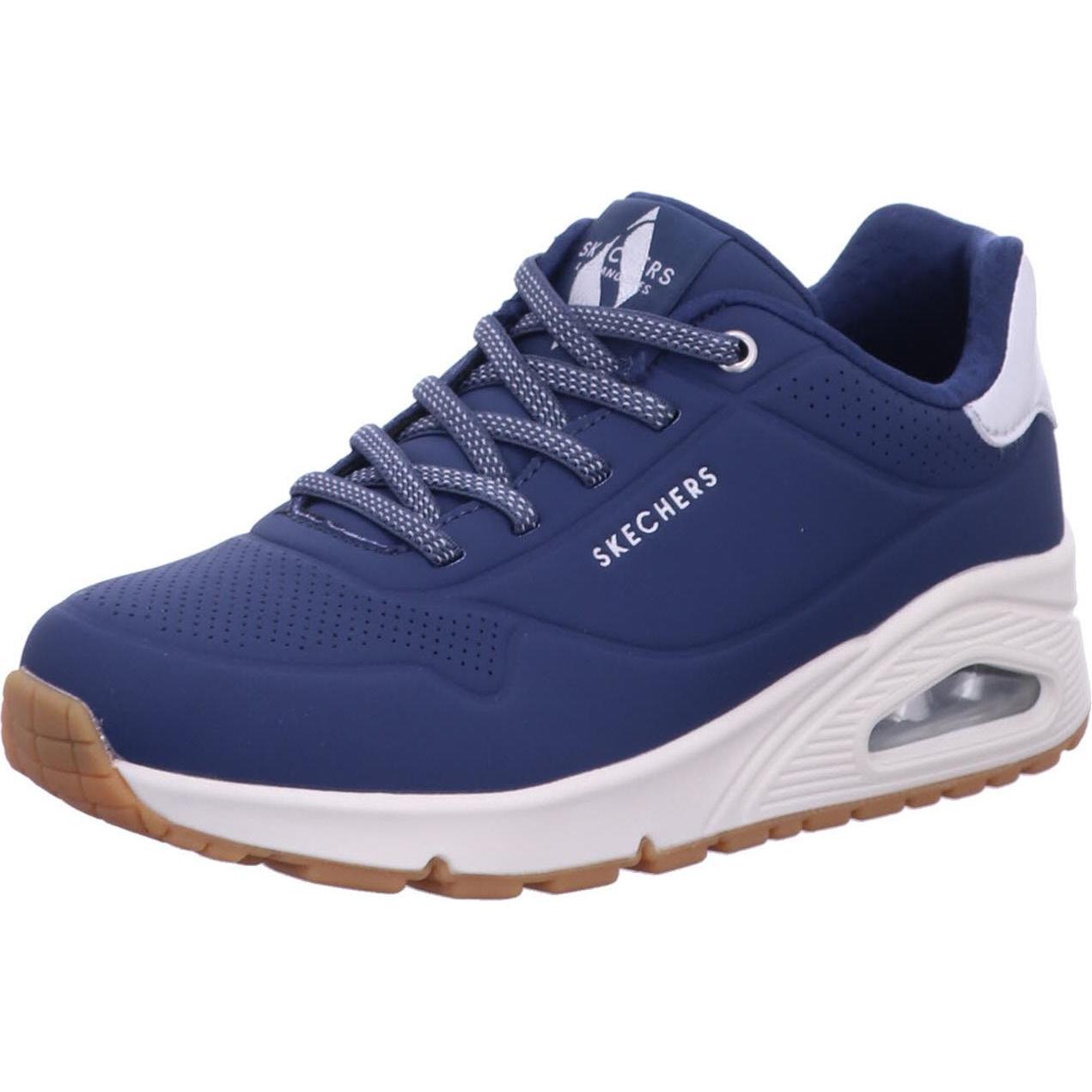 Skechers, Sneaker, Uno - Shimmer Away, Blu, (37)