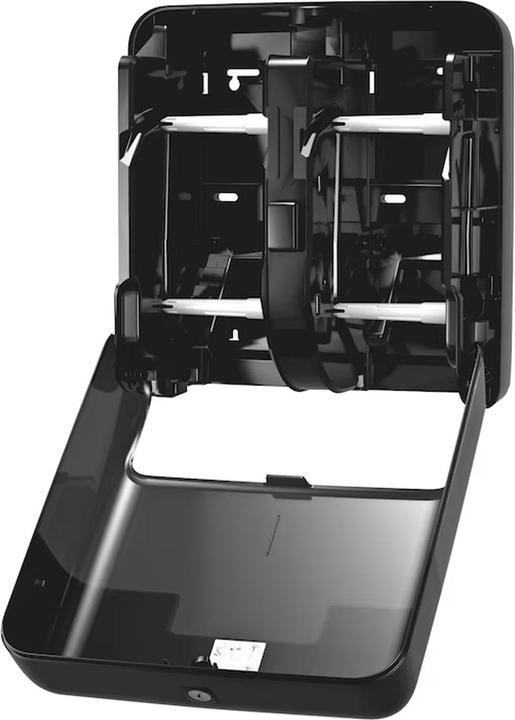 Produktbild Tork OptiServe Dispenser 4 ruller Toiletpapir uden hylse. Sort
