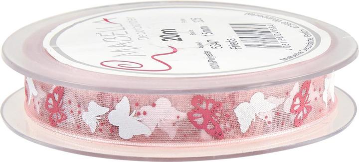 Immagine prodotto Mabella Organzaband Schmetterling Schleifenband