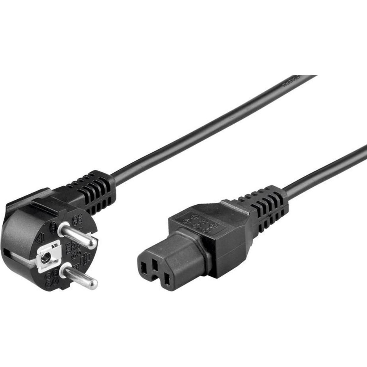 MicroConnect Netzkabel (2 m), Stromkabel