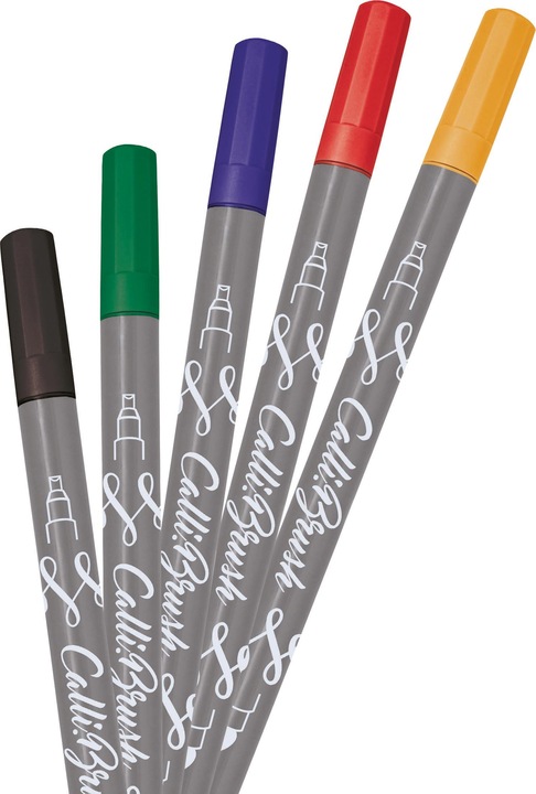 Immagine prodotto Online Callibrush Handlettering confezione da 5 (Multicolore, 5 x)