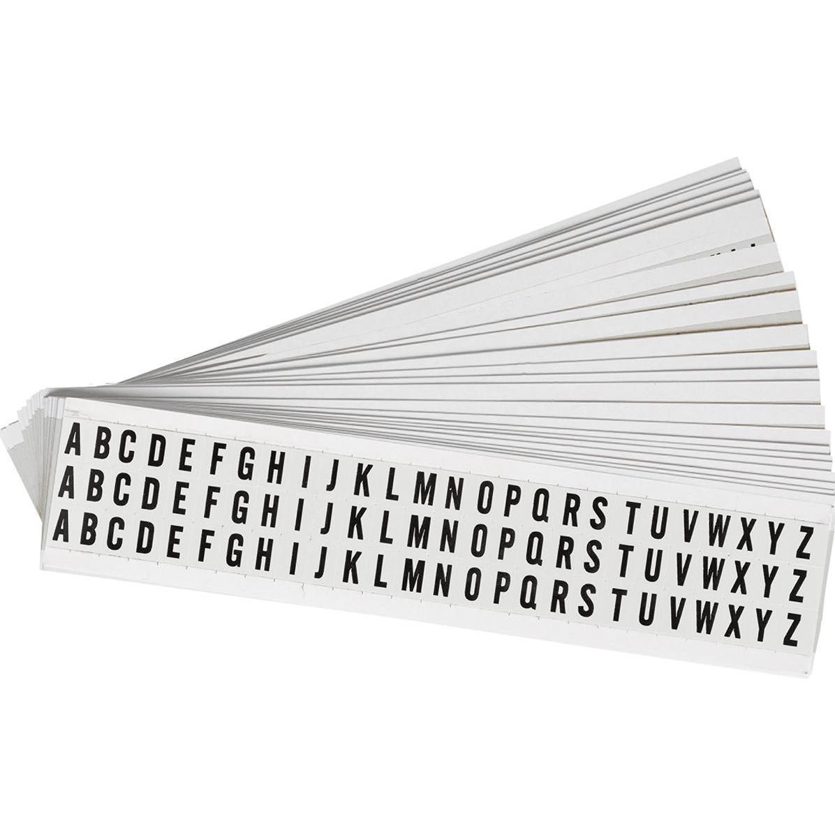 Brady, Etiketten, W05 Series Etiketten mit Zahlen und Buchstaben