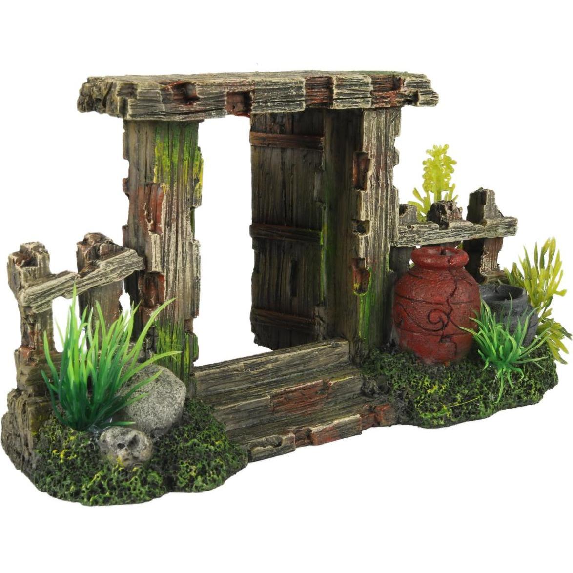 EBI Aqua Della Fence Skull (Dekoration, sonstige Gegenstände), Aquarium Dekoration