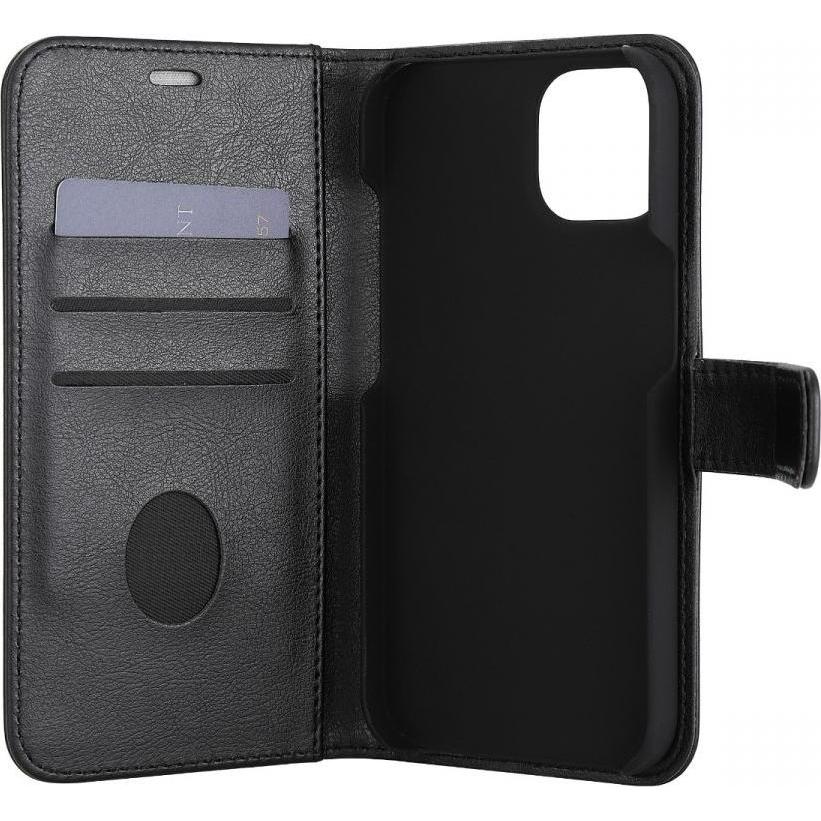 Thumbnail - Radicover Radiation Protection Wallet Vegan Leather iPhone 14 Flipcover Black (Apple iPhone 13), Smartphone Hülle, Schwa...