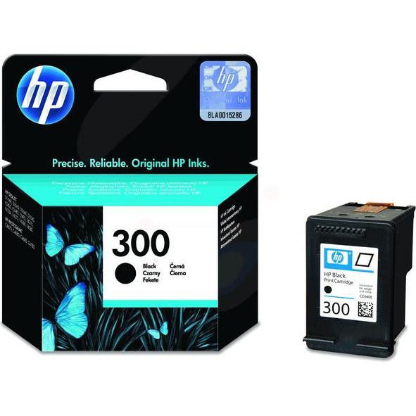HP, Druckerpatrone, CC640EE300 Druckkopfpatrone schwarz 200 Seiten ISO/IEC 24711 4ml Schwarz DeskJet D 2500 (BK)
