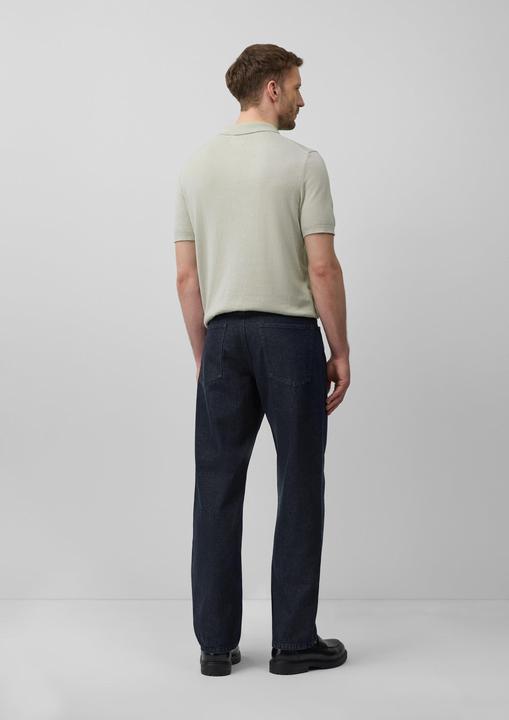 Produktbild s.Oliver Strickpullover Weiches Strick-Poloshirt aus Baumwoll-Seidenmix (S)