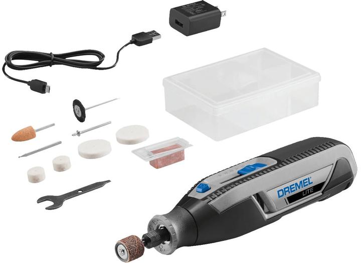 Actual product image Dremel 7760 Lite 3.6 V Li-On USB charger