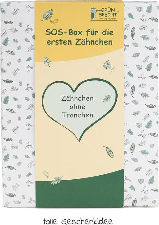 Actual product image Grünspecht Teething rings & teething aids gift box / SOS box for teething (4 Months)