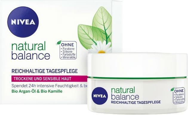Image du produit NIVEA Natural Balance Soin de Jour Riche Pour Peaux Sèches et Sensibles (50 ml)