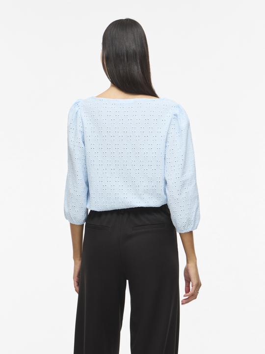 Immagine prodotto Vila VIFRIMA U-Boot-Ausschnitt Oberteil mit 3/4-Ärmeln (L)