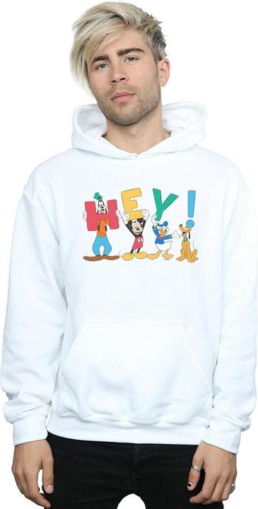 Immagine prodotto Disney Mickey Mouse Friends Hey Felpa con Cappuccio Uomo (L)