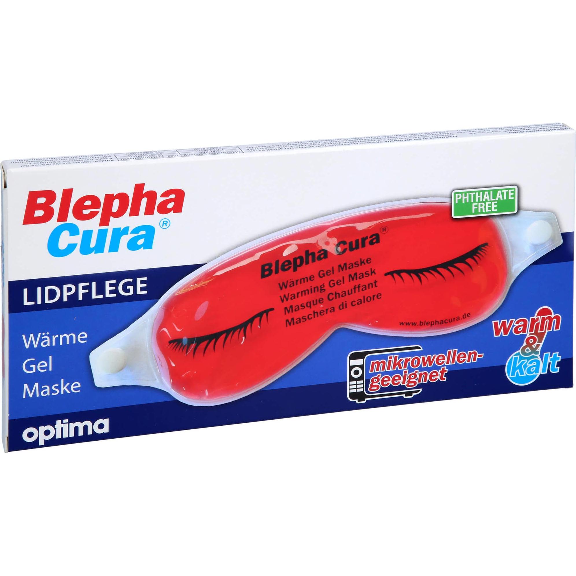 Thumbnail - Optima, Gesichtsmaske, BlephaCura Wärme & Kälte Gel-Maske für die Lidpflege, 1 St. Masken