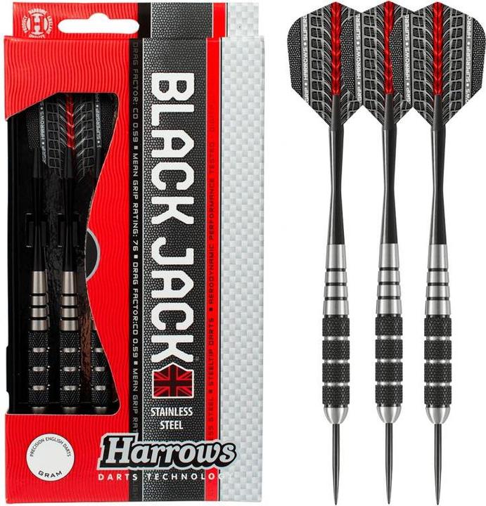 Produktbild Harrows Darts Steeltip Black JACK 3x24gK