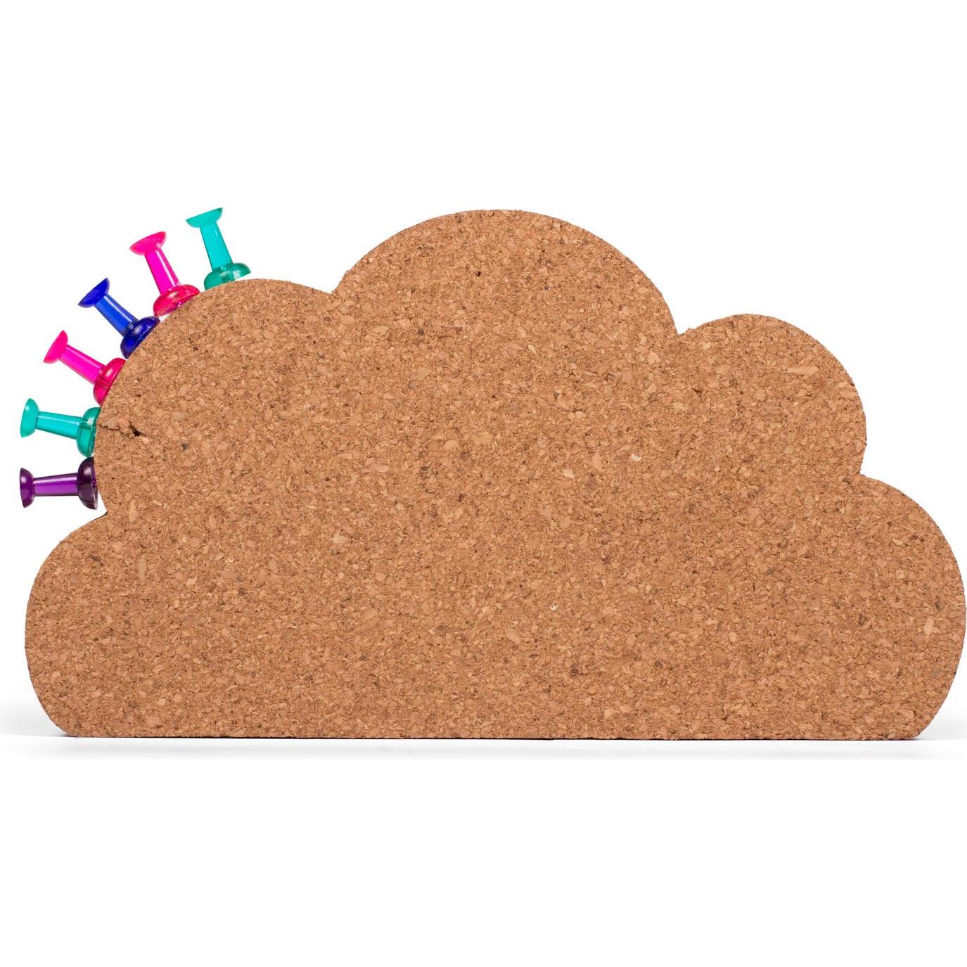 Novelty, Pinnwand, Wolke (Pinnwand, 16 x 9 cm)