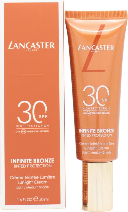 Actual product image Lancaster Infinite Bronze (Suntan cream, SPF 30, 50 ml, 80 g)