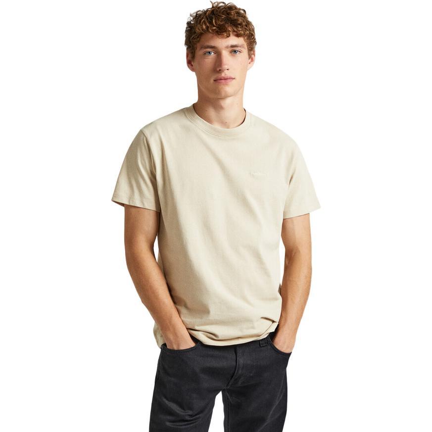 Thumbnail - Pepe Jeans, Herren, Shirt, t-shirt connor, Beige, (XS)