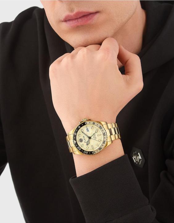 Produktbild Philipp Plein PWYBA0423 Hyper $port GMT (Sportuhr, 44 mm)