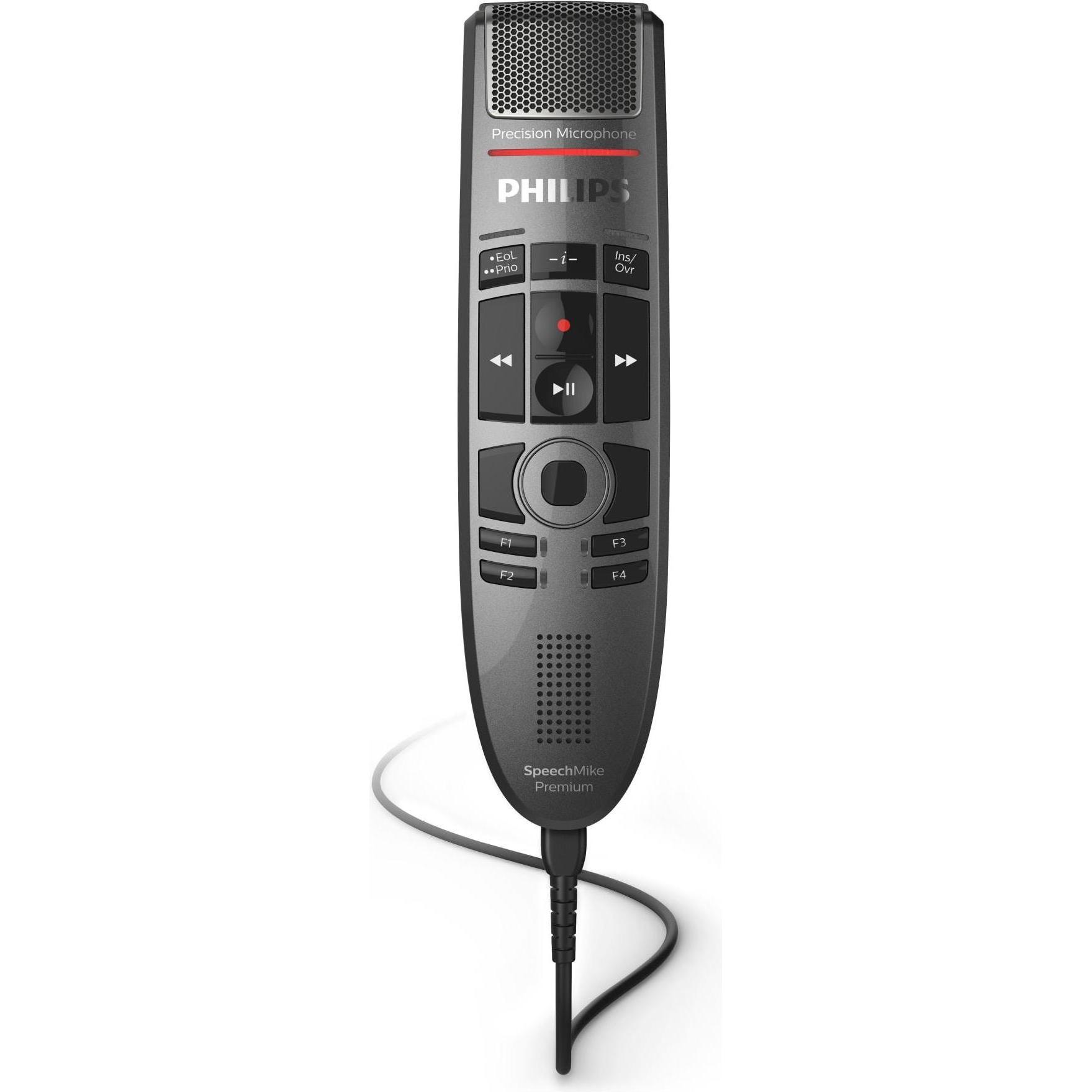 Philips SpeechMike Pro Premium 3700, Mikrofon