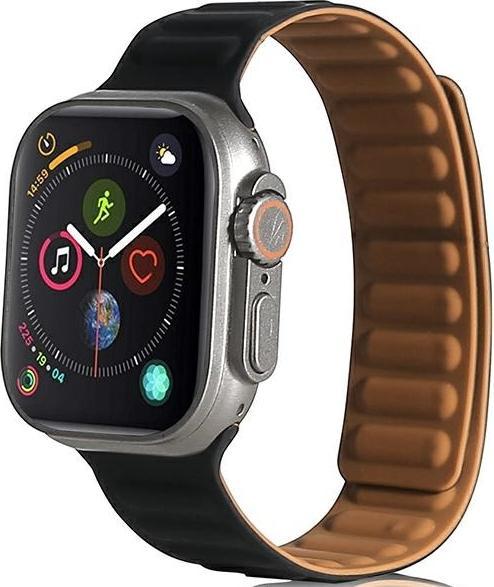 Produktbild Beline pasek Apple Watch Magnetic 384041mm czarny black (38 mm, 40 mm, 41 mm, Kunststoff)