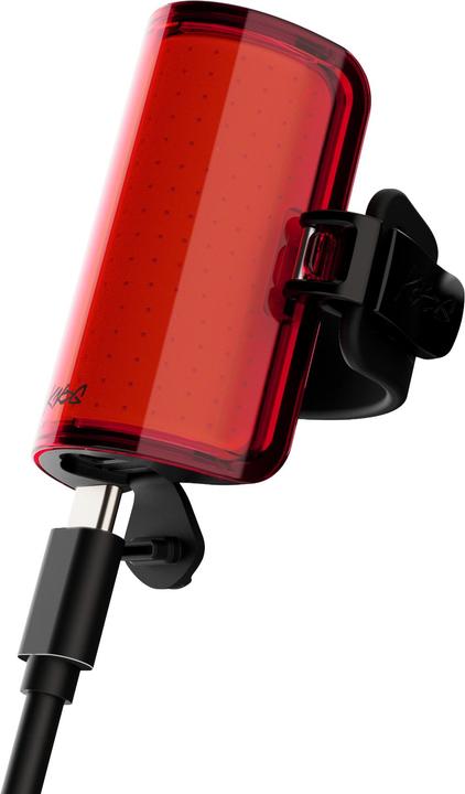 Produktbild knog. Cobber Fahrradlampe, StVZO, rote LED, black (50 Lumen) (50 lm)