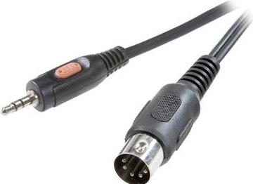 Actual product image SpeaKa Professional 3.5mm Klinke — DIN 5 pol. (1.50 m, 3.5mm jack (AUX))