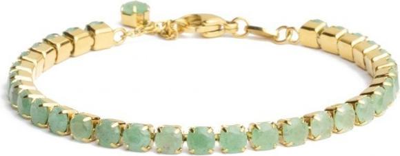 Image du produit Didyma Bracelet - Pierre Naturelle Aventurine Verte - 16+2+1cm (MAT BIJOU)
