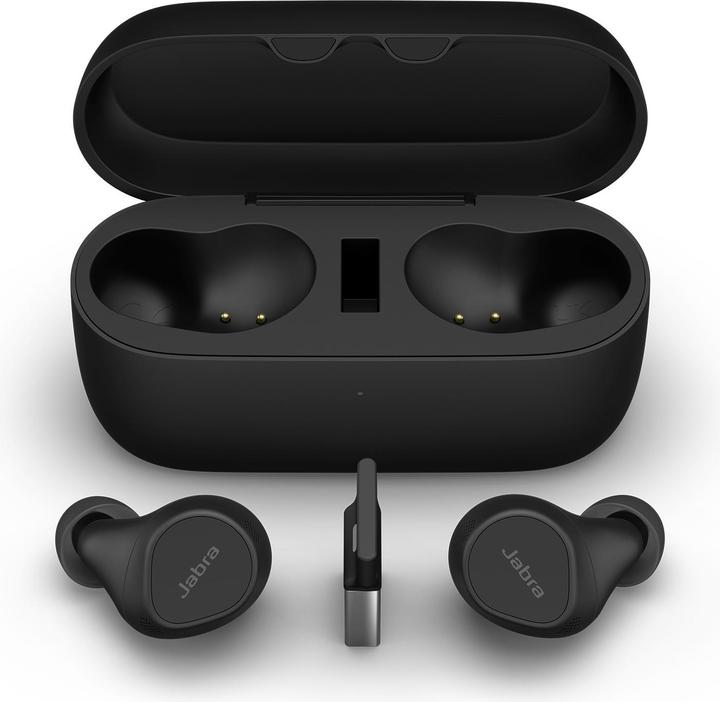 Actual product image Jabra Evolve2 Buds (Wireless, USB-A, Cisco, Microsoft teams, Zoom)