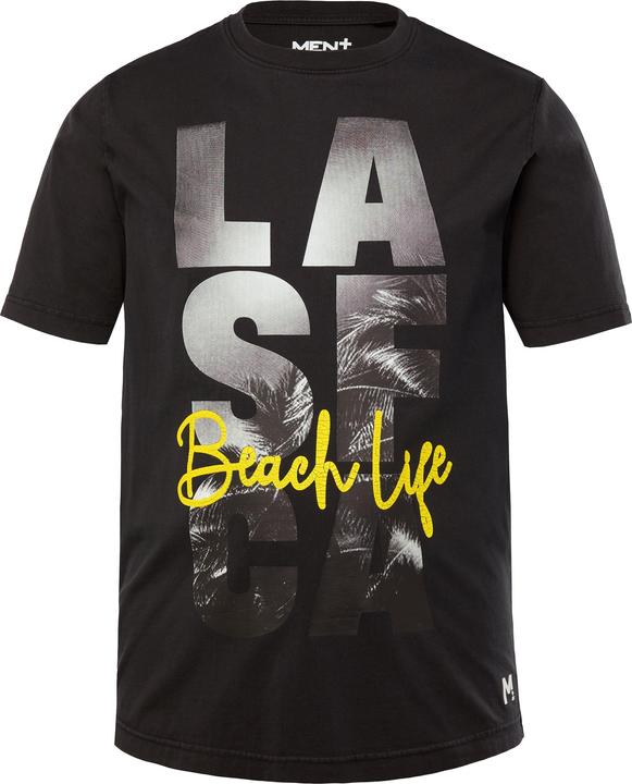 Produktbild Men+ T-Shirt, Halbarm, Brustprint, Vintage Look (XXL)