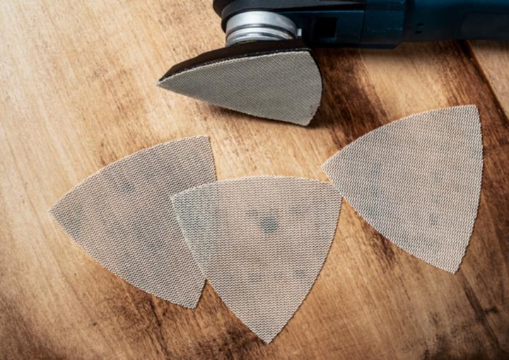 Produktbild Bosch Professional Zubehör EXPERT C470 Schleifpapier für Deltaschleifer, 93 mm, G 100, 5 Stück (100)