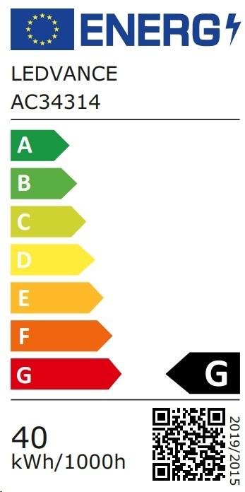 Energie-Label Osram CFL Square 817002 KompaktLeuchtstofflampe GR10 4Pin 38W827 (2735 lm)