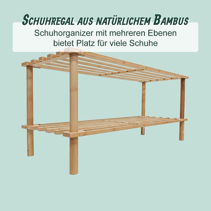 Produktbild Relaxdays Schuhregal (74 x 26 x 30 cm)