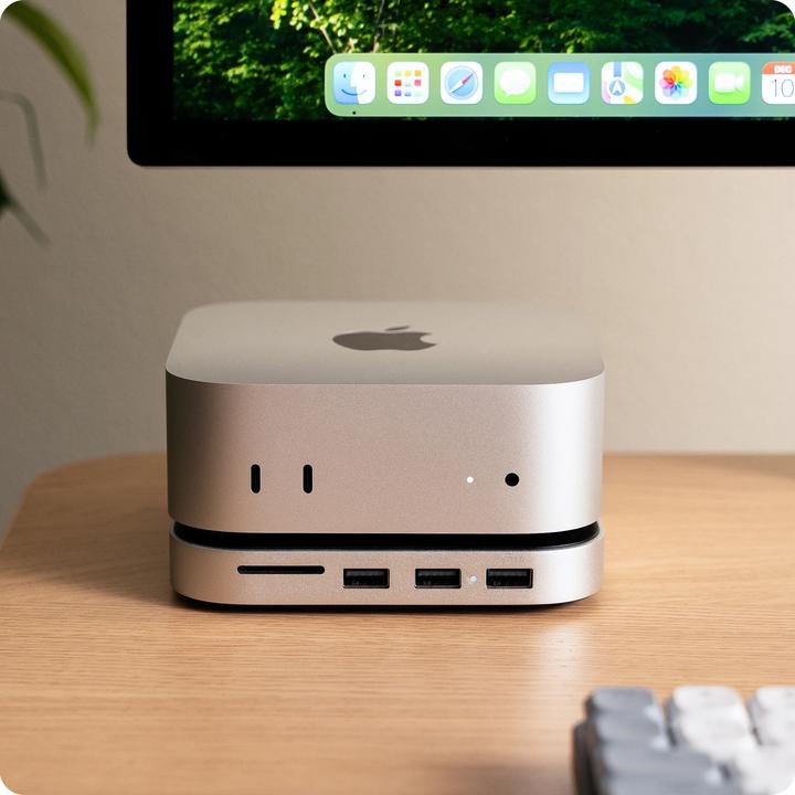 Produktbild Satechi Mac Mini M4 Stand & Hub with SSD Enclosure (USB-C, 5 Ports)