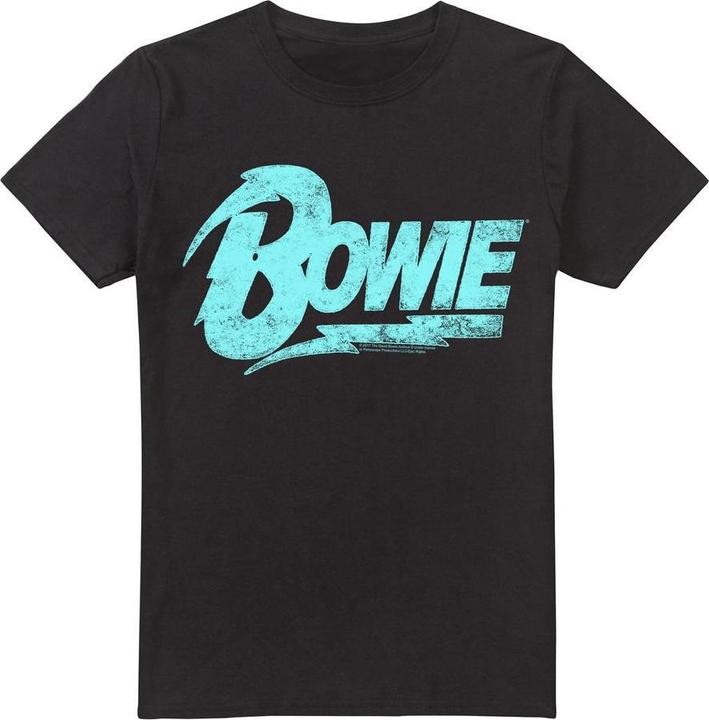 Immagine prodotto David Bowie Maglietta Logo Uomo (S)