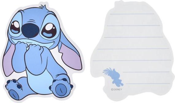 Immagine prodotto Disney Stitch & Scrump Nachrichtenkarte und Umschlag Set Mini Die-Cut (3 pz.)