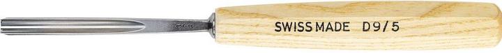 Actual product image Gouges pour amateurs droite profonde-creux cintre D9 5 mm