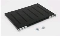 Actual product image Tritón Triton RAB-UP-950-H4 19" heavy-duty shelf, 1U, 950mm, 150kg, black