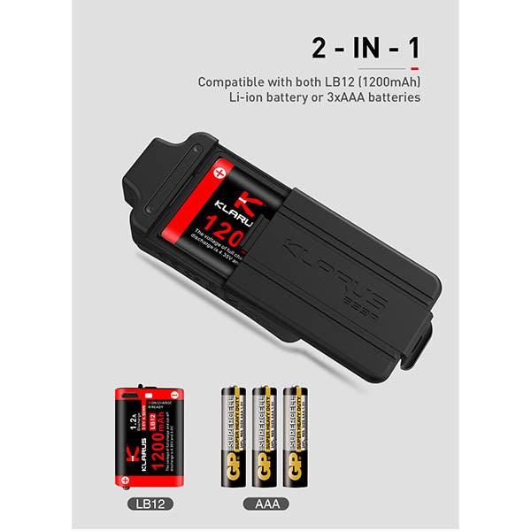 Image du produit Klarus B33A Lithium Ionen Power Pack, 1'200mAh (1200 mAh, 50 Wh)