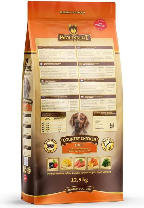 Actual product image Wolfsblut Country Chicken Chicken & Sweet Potato (Adult, 1 pcs., 12500 g)
