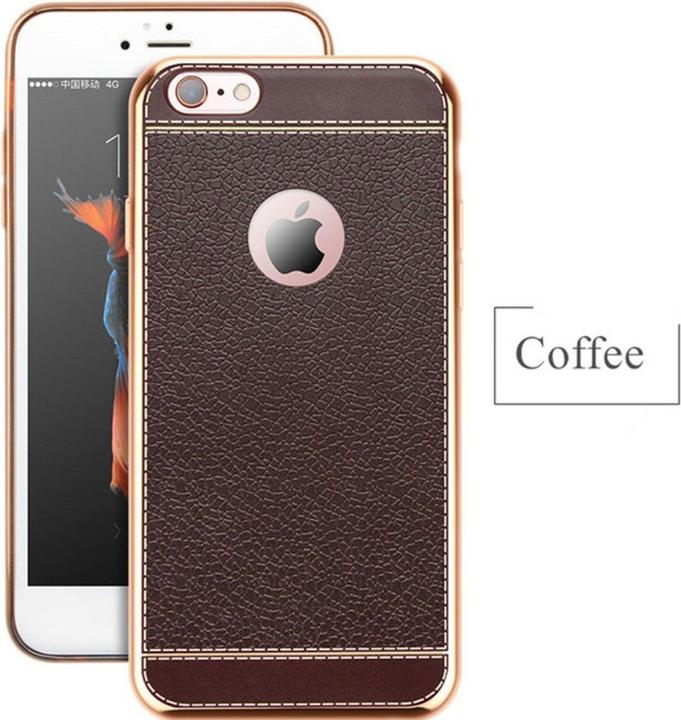 Produktbild König Design Apple iPhone 5 / 5s / SE Hülle Case Handy Cover Schutz Tasche Schutzhülle Braun (Apple iPhone 5)