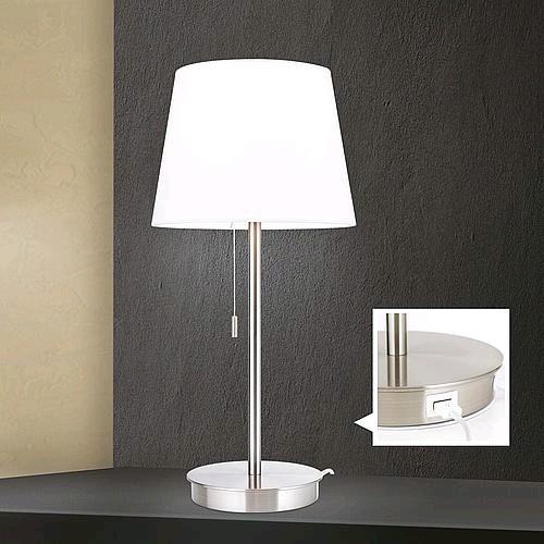 Actual product image Orion LA 412051 satin table lamp (E27)