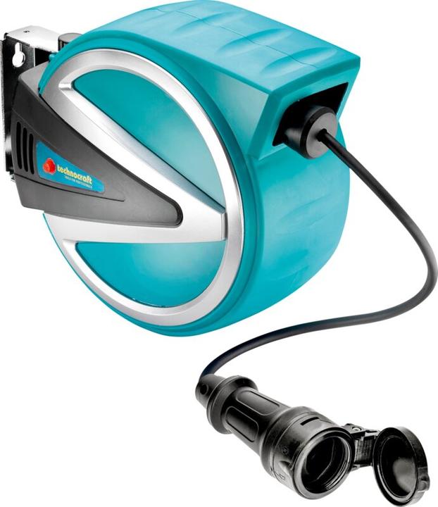 technocraft Rücklauf-Kabelrolle (20 m, 1.50 mm²)