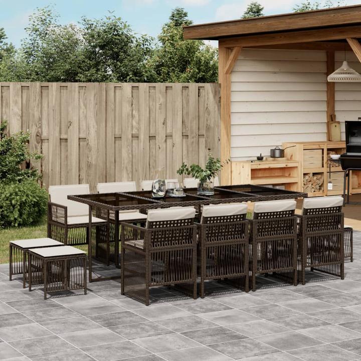 Actual product image vidaXL Garten Essgruppe (220 x 106 x 73 cm)