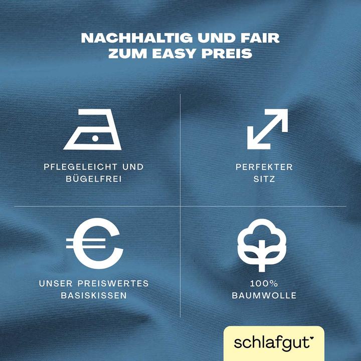 Immagine prodotto schlafgut Easy Jersey (Copricuscino, 70 x 90 cm)