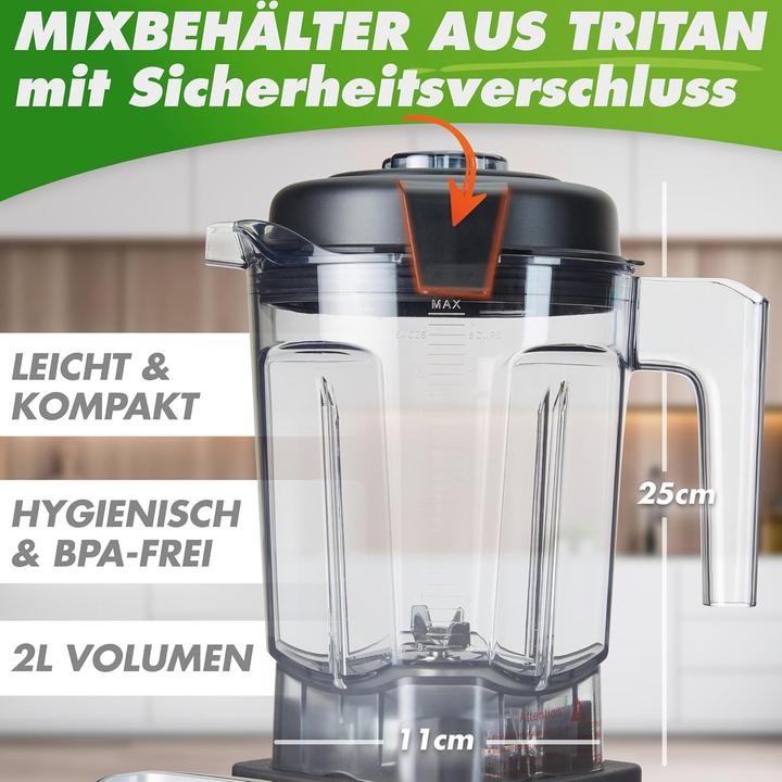 Produktbild Nutrilovers Hochleistungsmixer (2000 W)