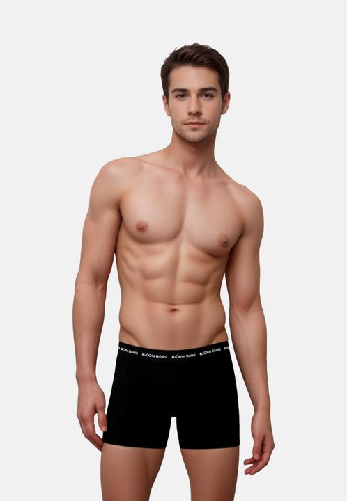 Produktbild Björn Borg Cotton Stretch Boxer Trunks 3P (M, 3er Pack)